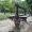 Parkbank im Jardin de Luxembourg in Paris.
